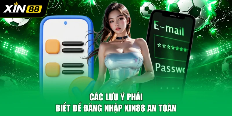 Các lưu ý phải biết để đăng nhập XIN88 an toàn