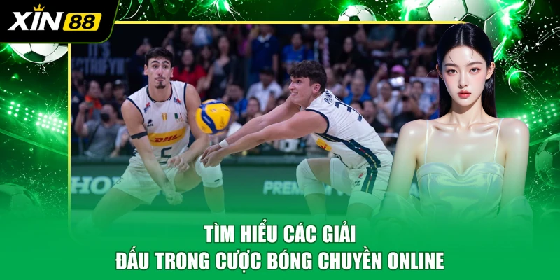 Tìm hiểu các giải đấu trong cược bóng chuyền online